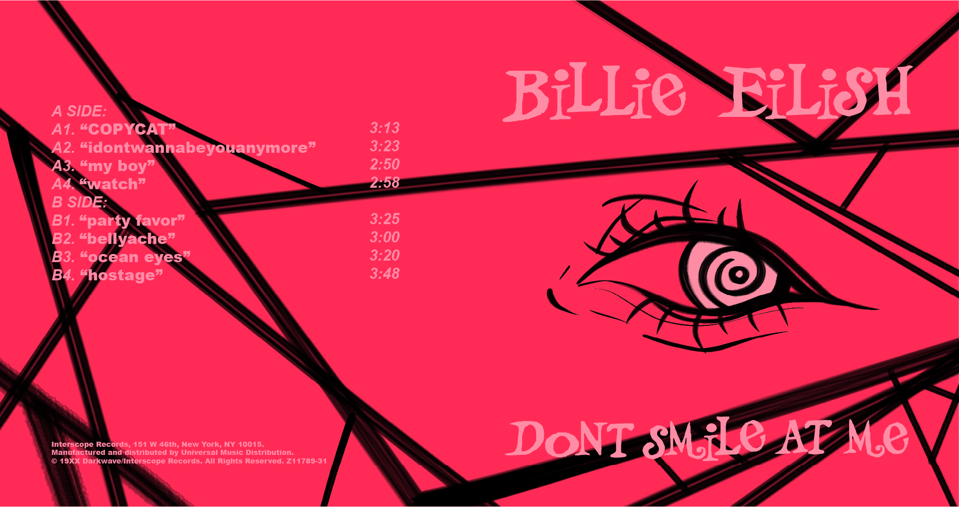 Big band full vinyl album sleeve